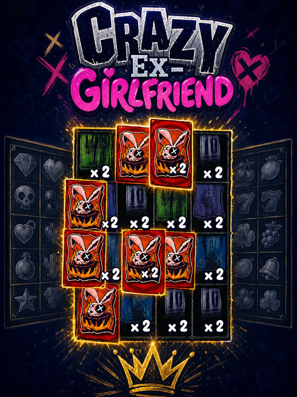 Slot Comparison - Crazy Ex-Girlfriend, Gonzo's Quest, Book of Dead, Starburst and Sweet Bonanza